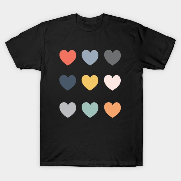 hearts T-Shirt by teemarket